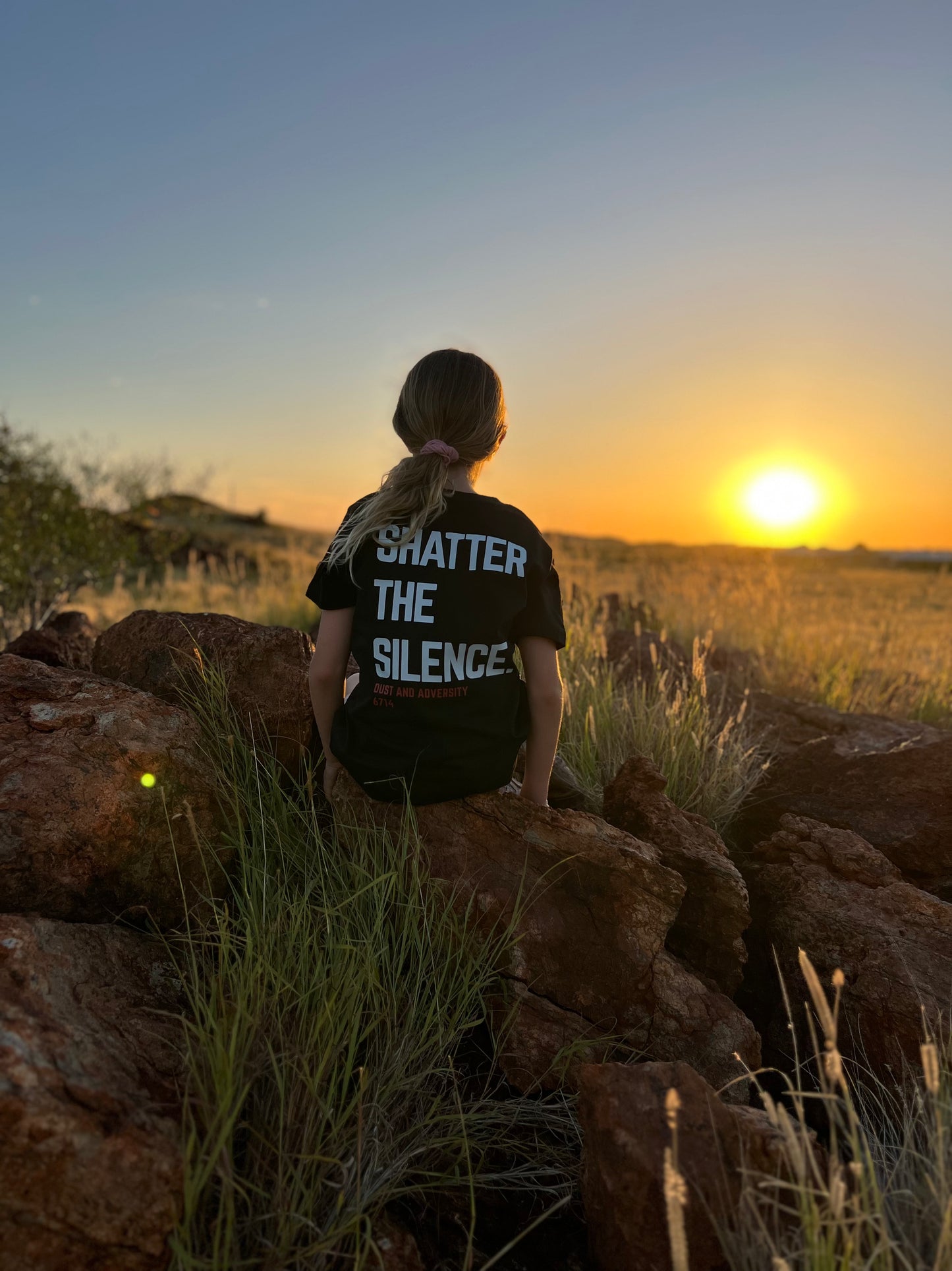 Dust & Adversity Kids/Youth Tees - Shatter the Silence