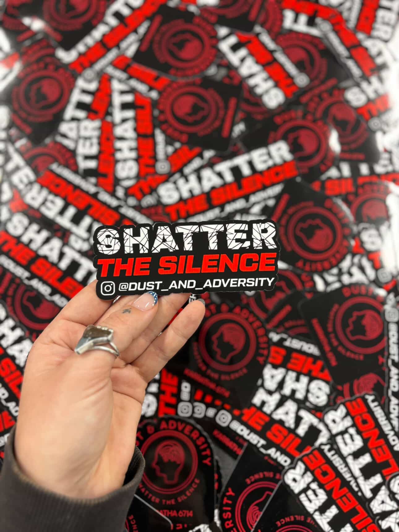 Shatter The Silence - Sticker